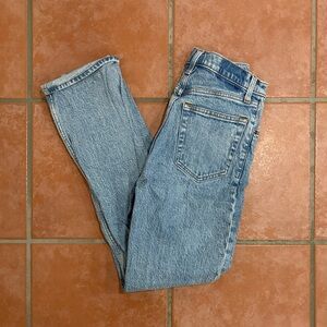 Abercrombie 90s Straight Ultra High Rise Curve Love Jeans